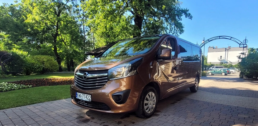 Opel Vivaro cena 76900 przebieg: 150000, rok produkcji 2018 z Zator małe 211